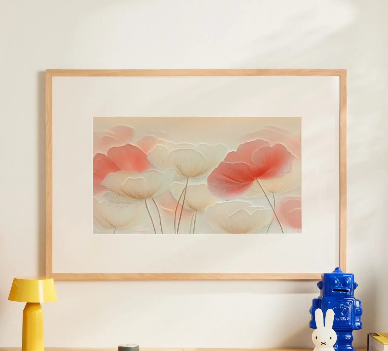 Mohnblumen weich Poster von Imagine