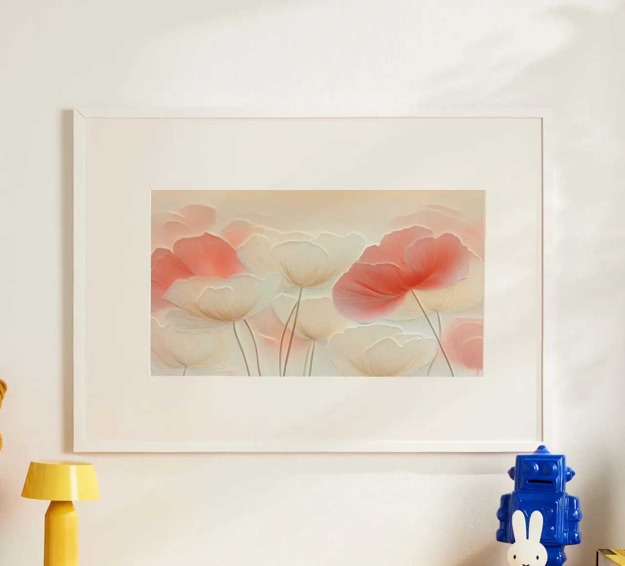 Mohnblumen weich Poster von Imagine