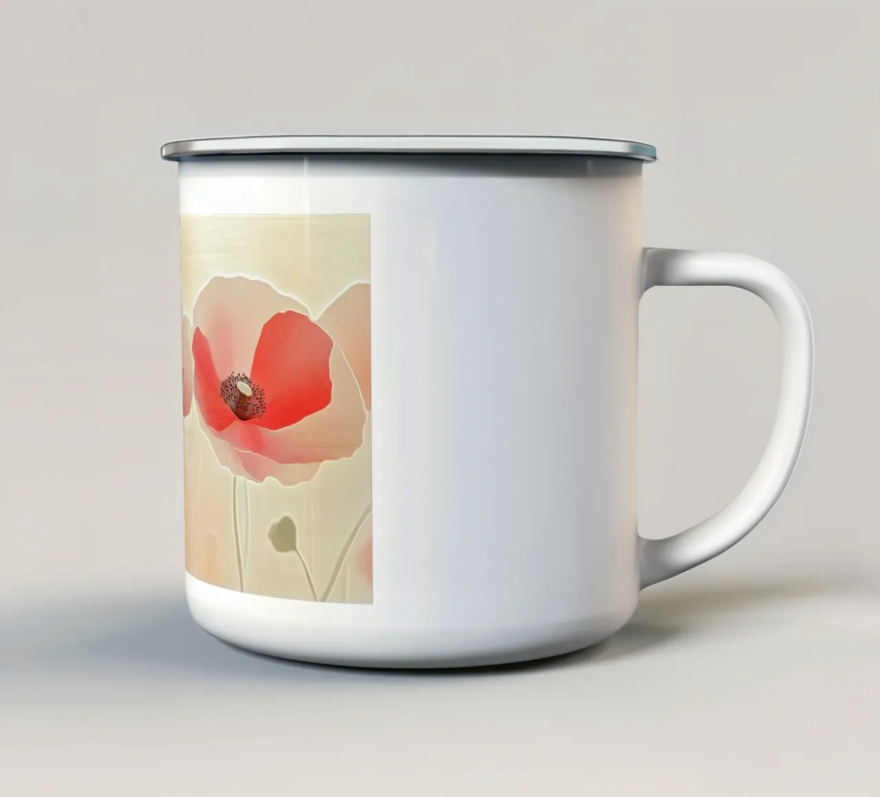 Klaprozen tazza in smalto da Imagine