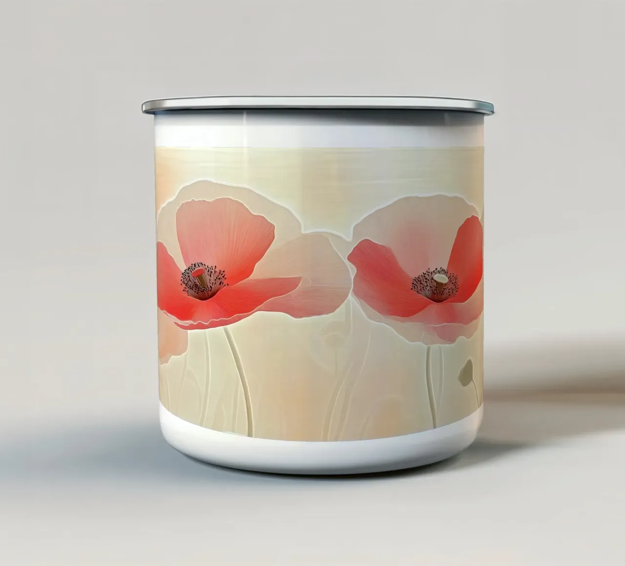 Klaprozen tazza in smalto da Imagine