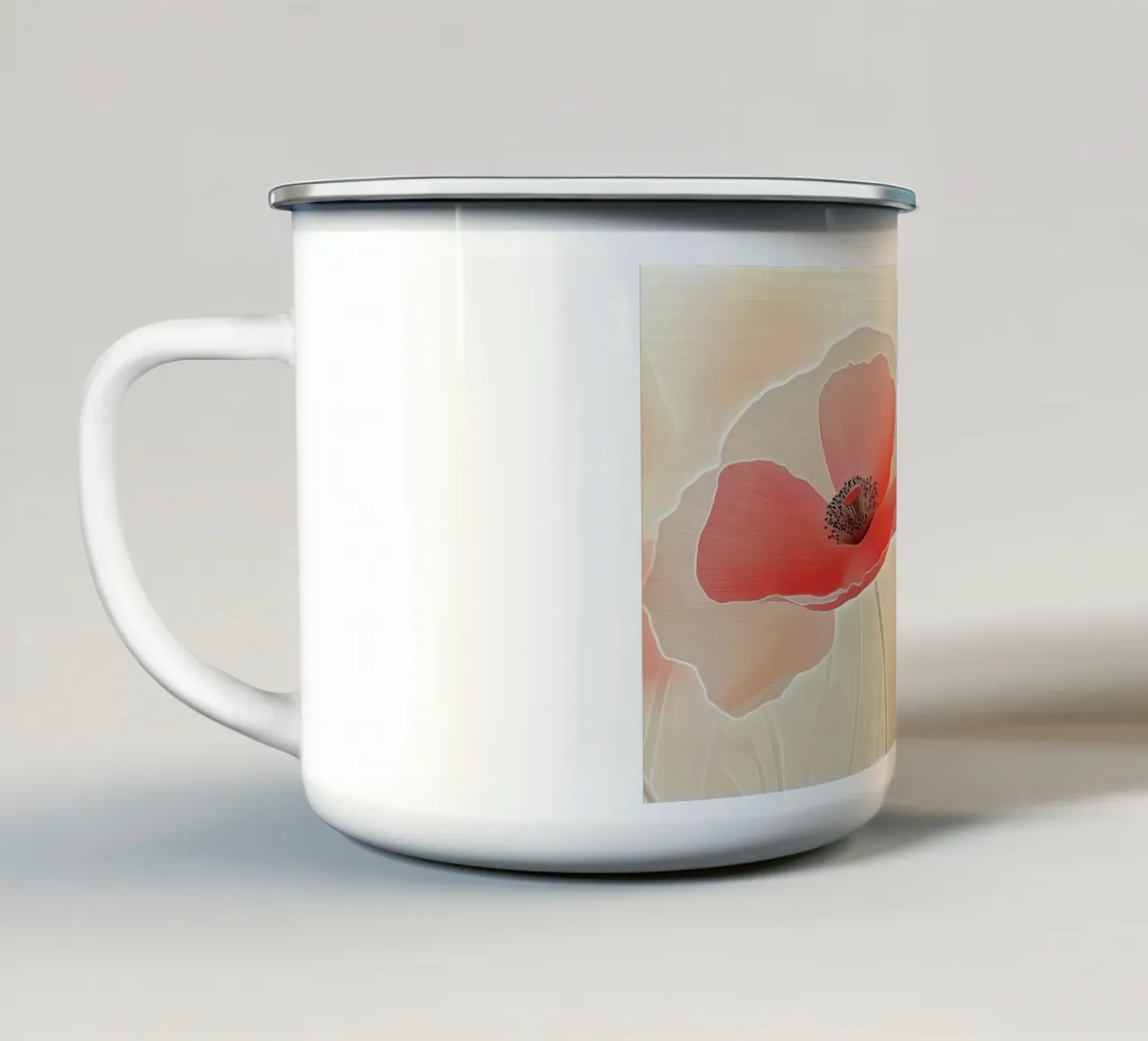 Klaprozen tazza in smalto da Imagine