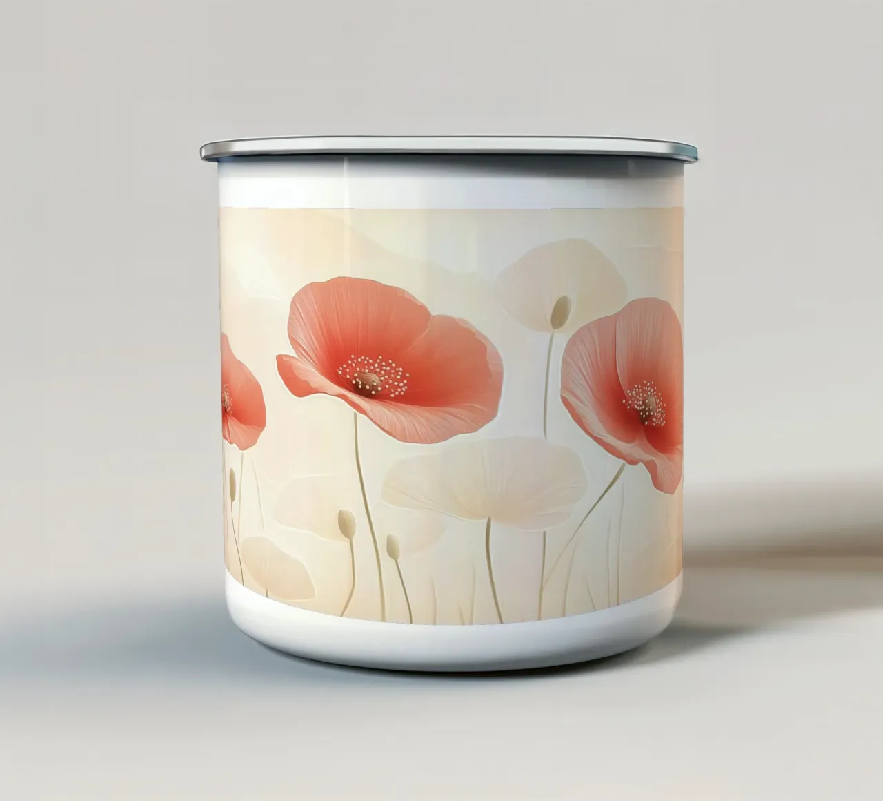 Klaprozen tazza in smalto da Imagine