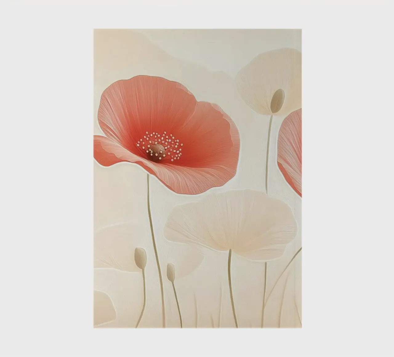 Klaprozen notebook by Imagine