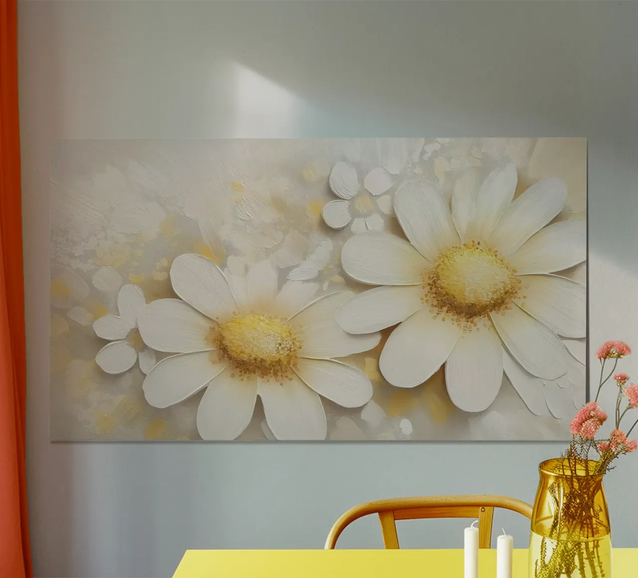 Margherita poster con telaio in plastica da Imagine