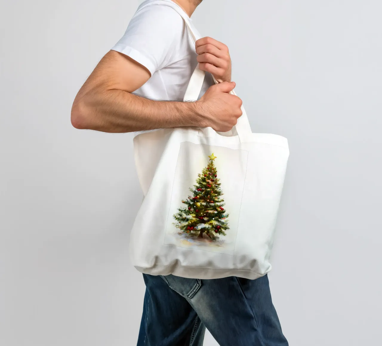 Albero di Natale borsa in juta da Imagine