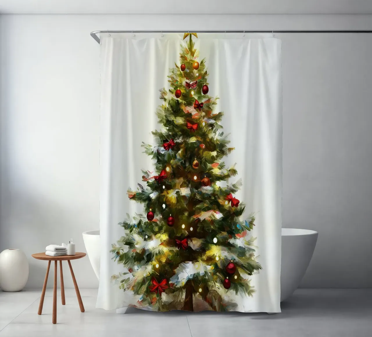 Albero di Natale tenda da doccia da Imagine