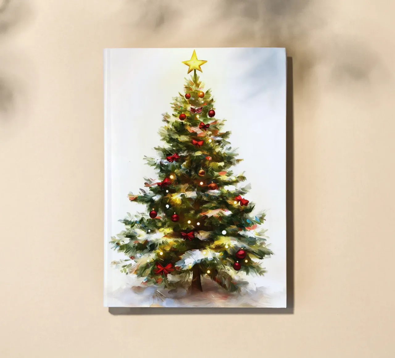 Christmas tree notebook by Imagine