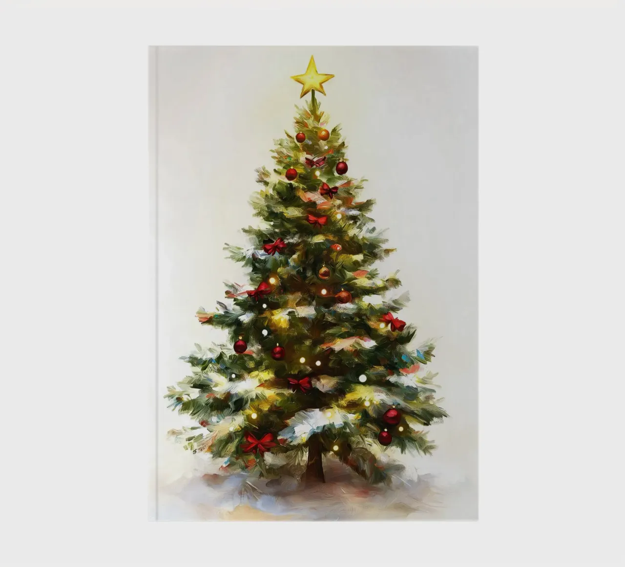 Christmas tree notebook by Imagine