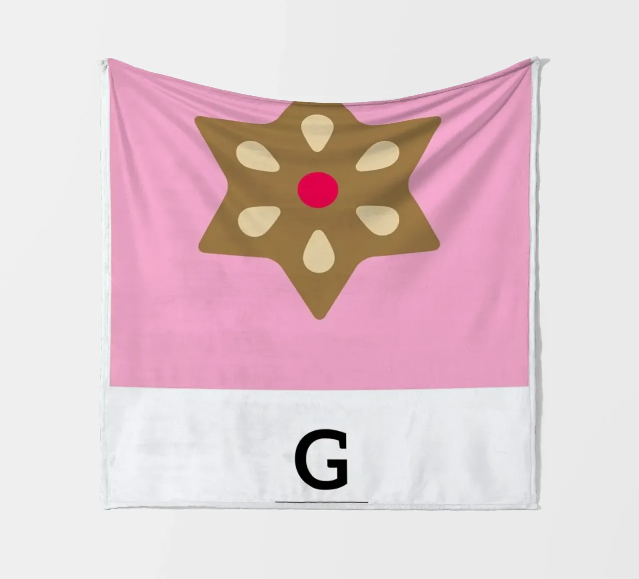 Food Alphabet Xmas Edition G coperta in pile da BLAEK Design Studio