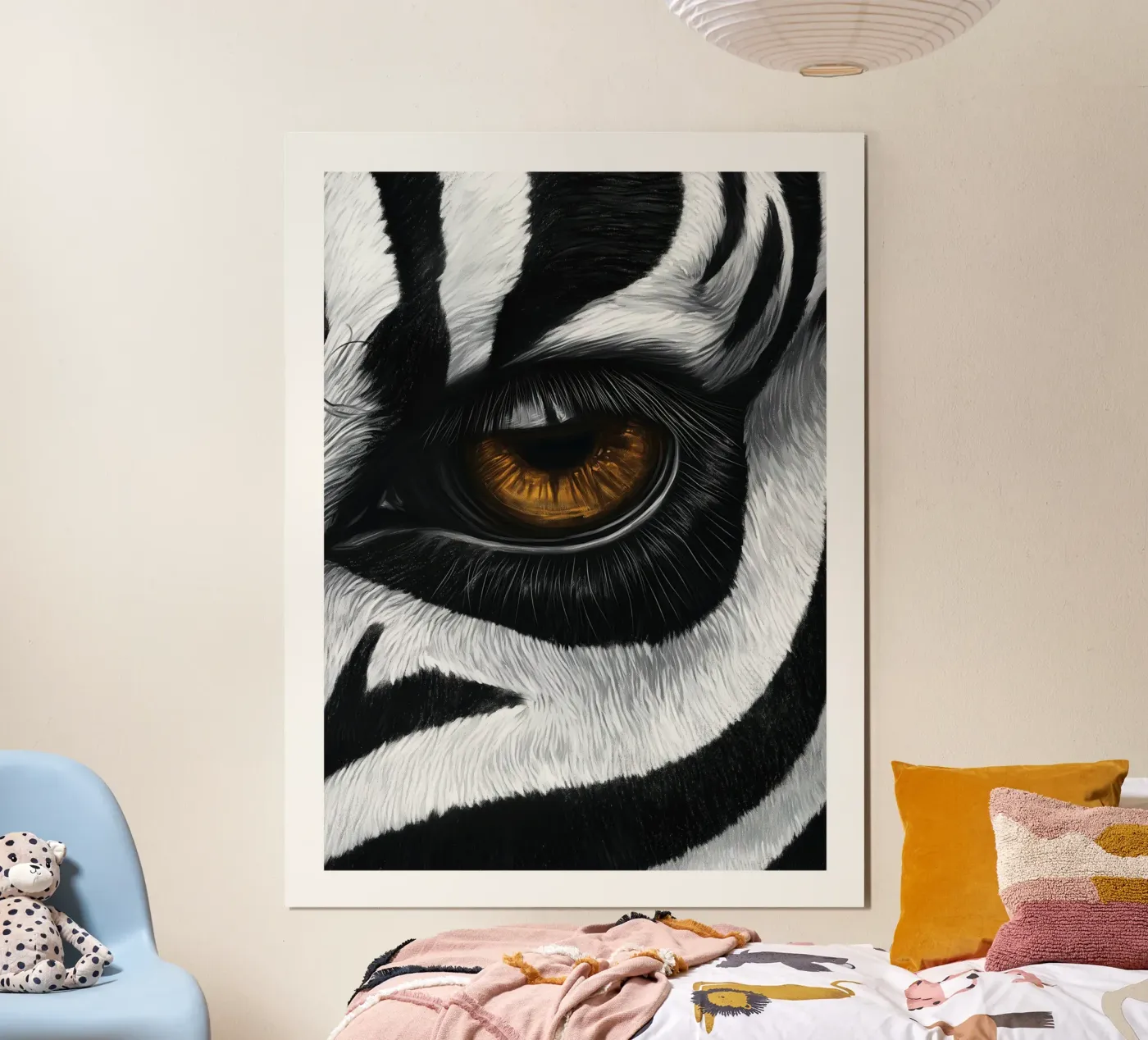 Zebraoog poster van DWA