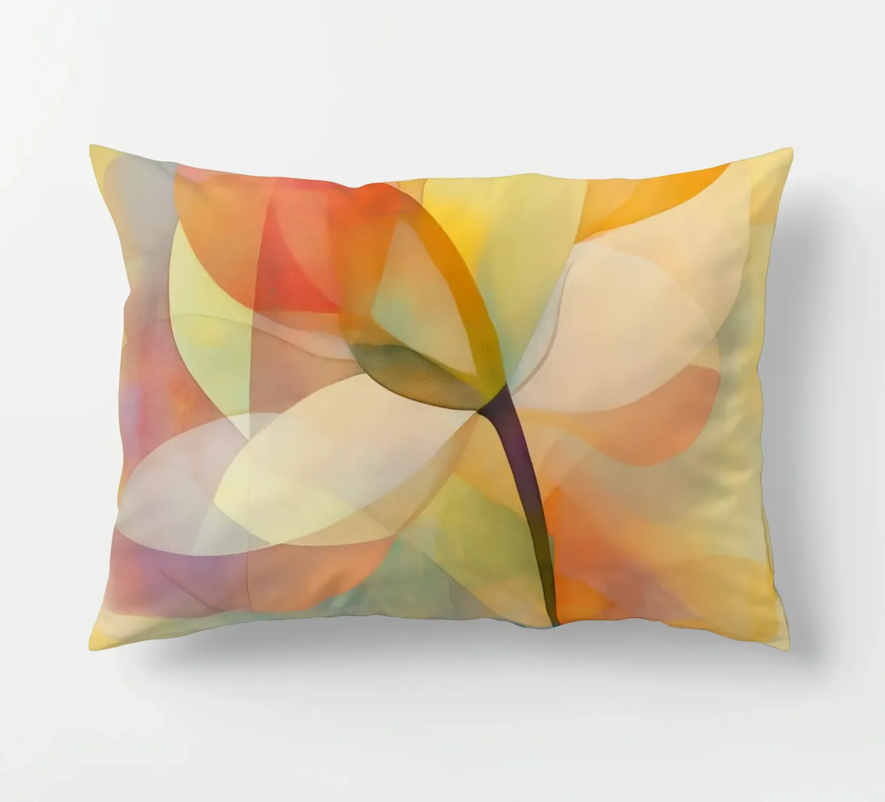 Fiore astratto cuscino da Imagine
