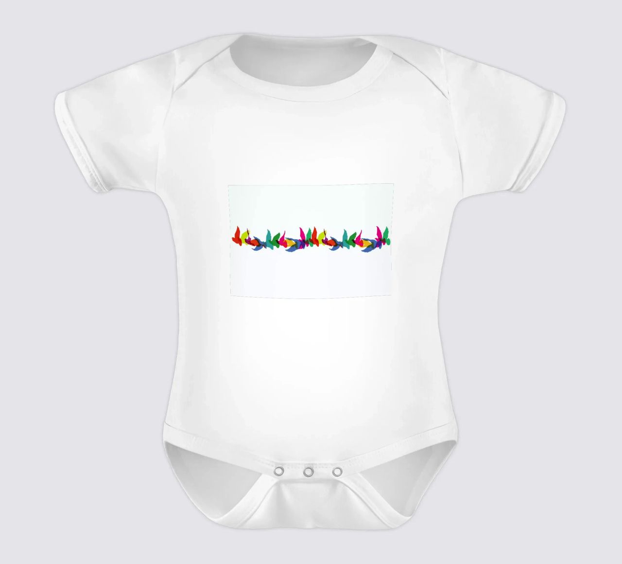 Flight Of Fancy Kurzarm Babybody von Rob Art | Illustration