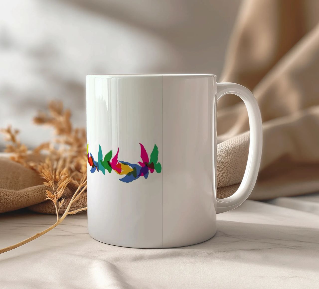 Flight Of Fancy tazza in ceramica da Rob Art | Illustration