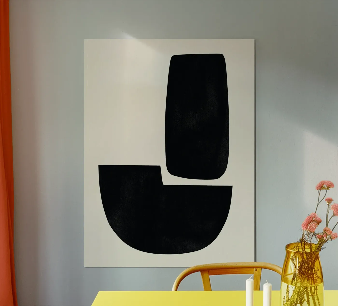 Abstract simplicity poster by DWA