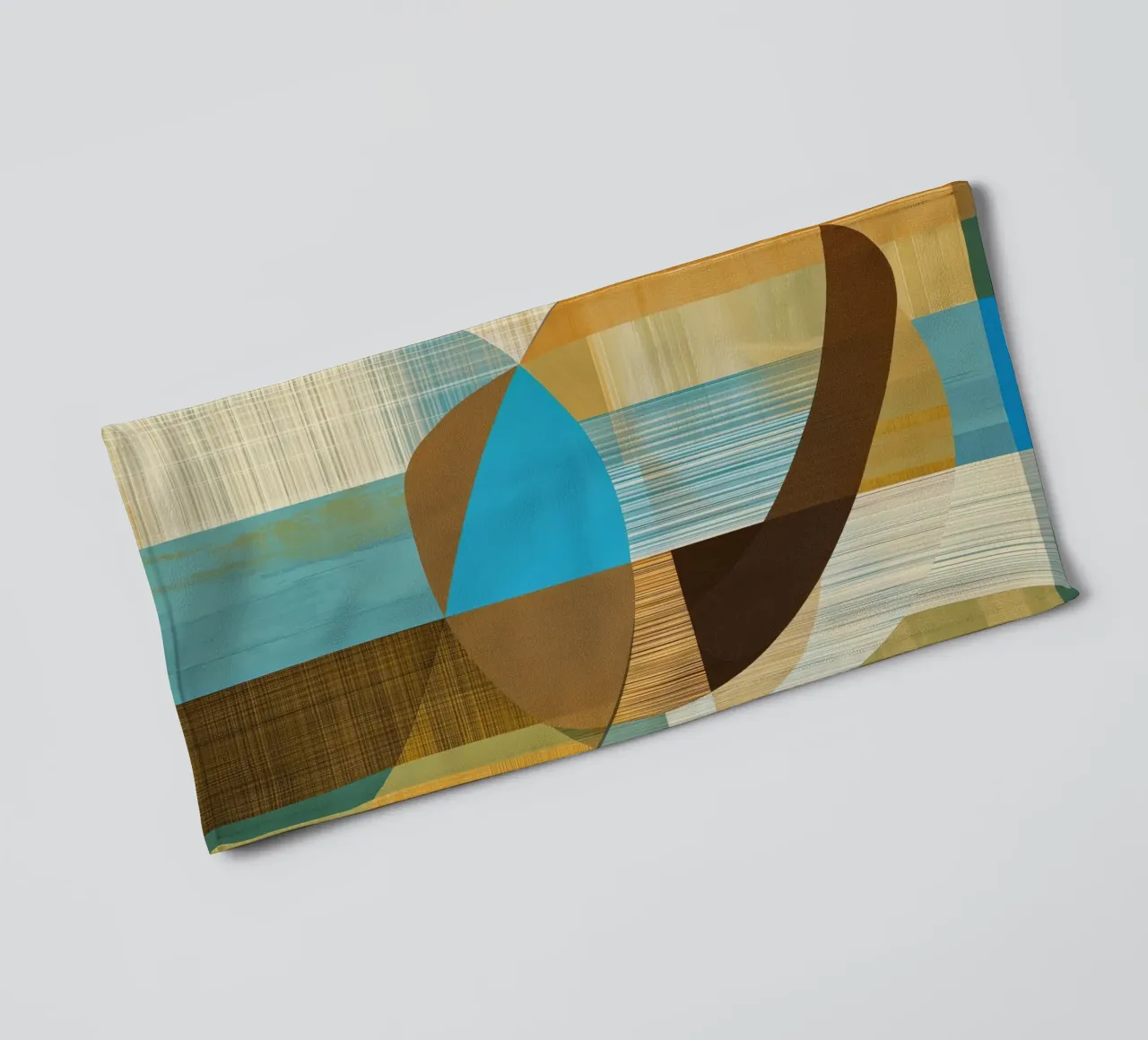 Abstract forms towel by Imagine