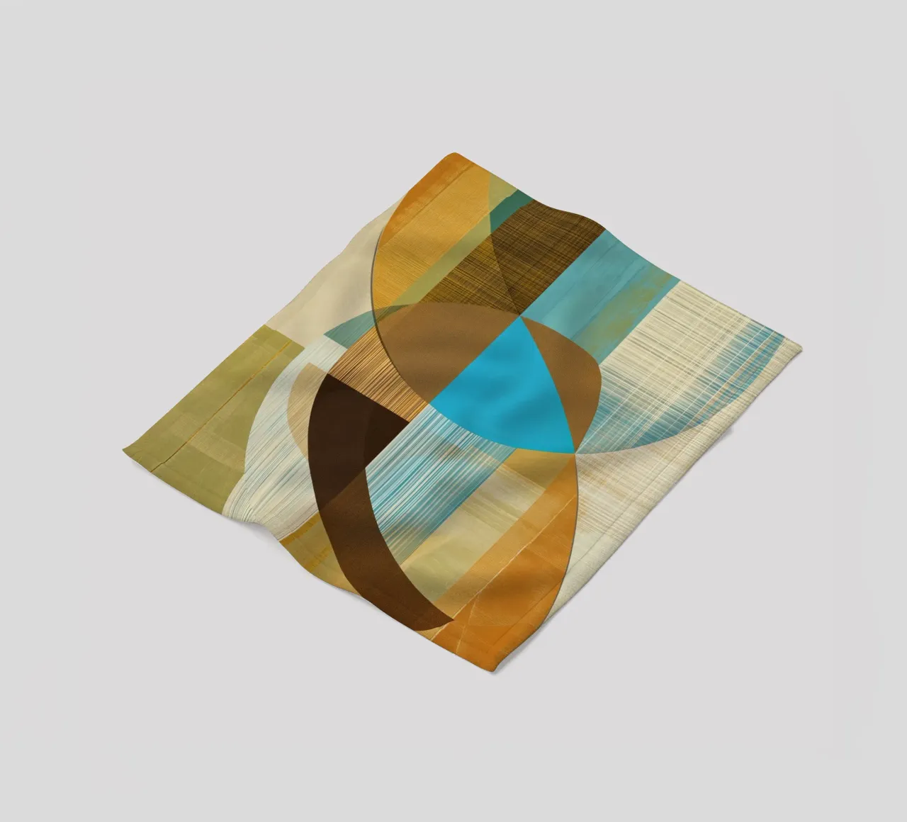 Forme astratte coperta in pile da Imagine