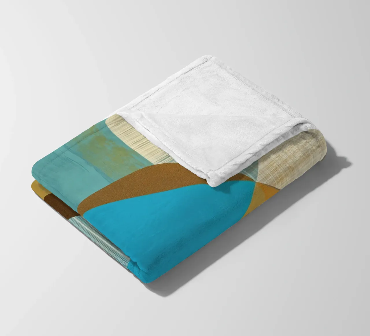 Forme astratte coperta in pile da Imagine