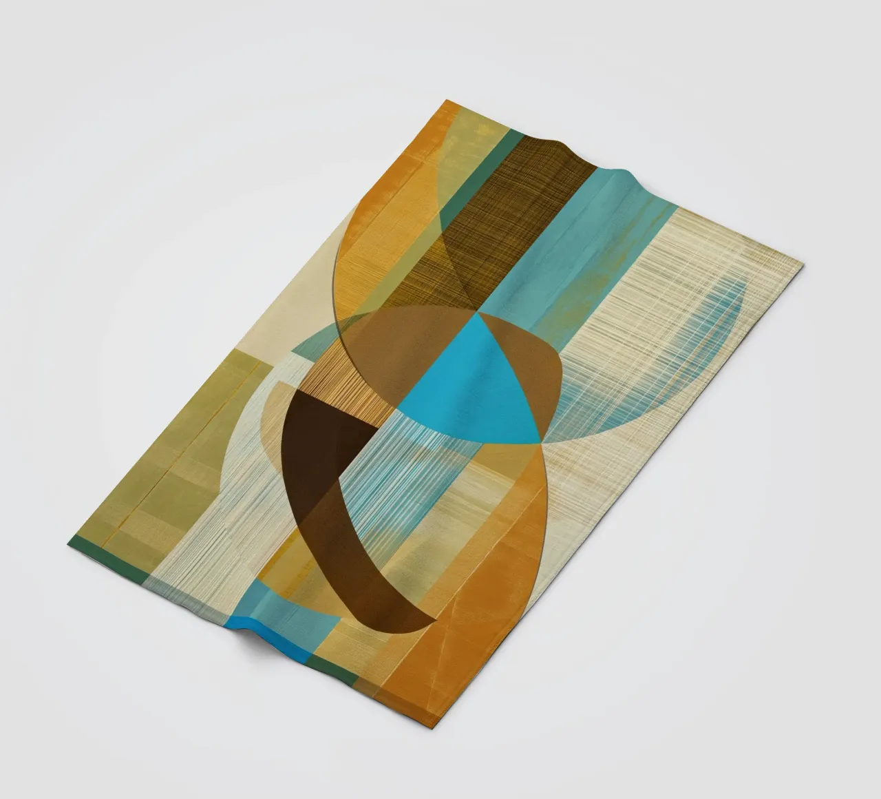 Forme astratte coperta in pile da Imagine