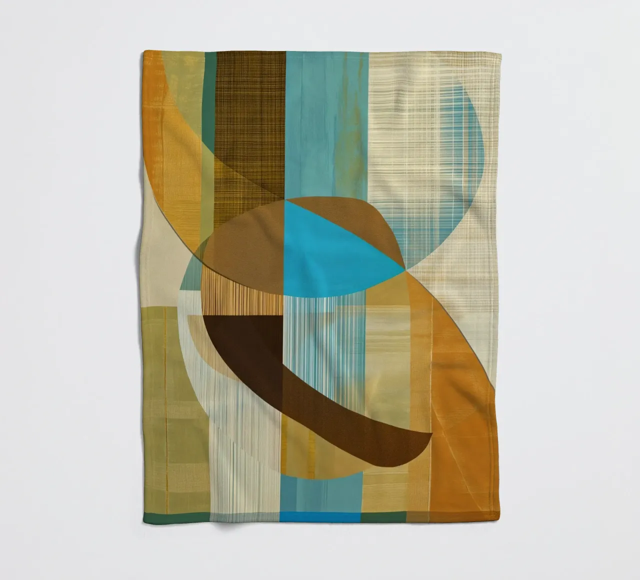 Forme astratte coperta in pile da Imagine
