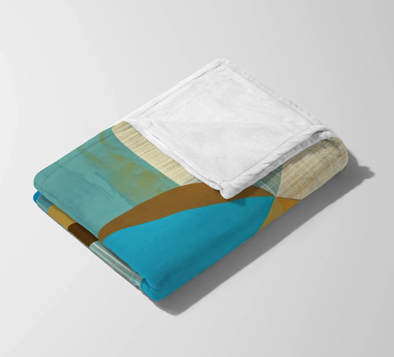 Forme astratte coperta in pile da Imagine
