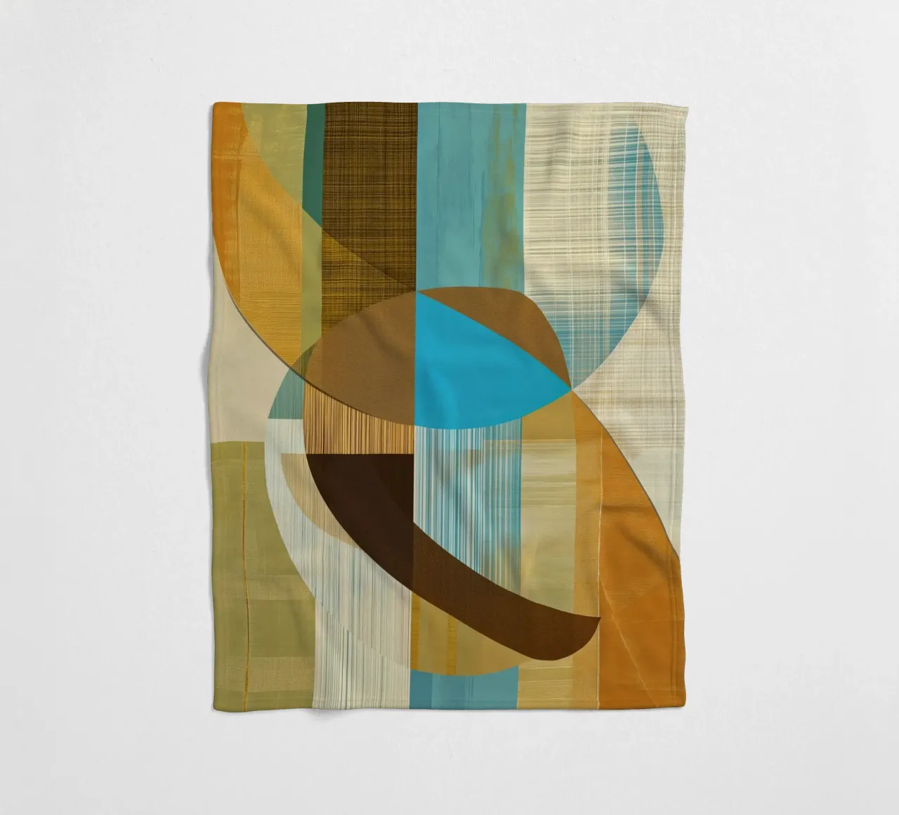 Forme astratte coperta in pile da Imagine