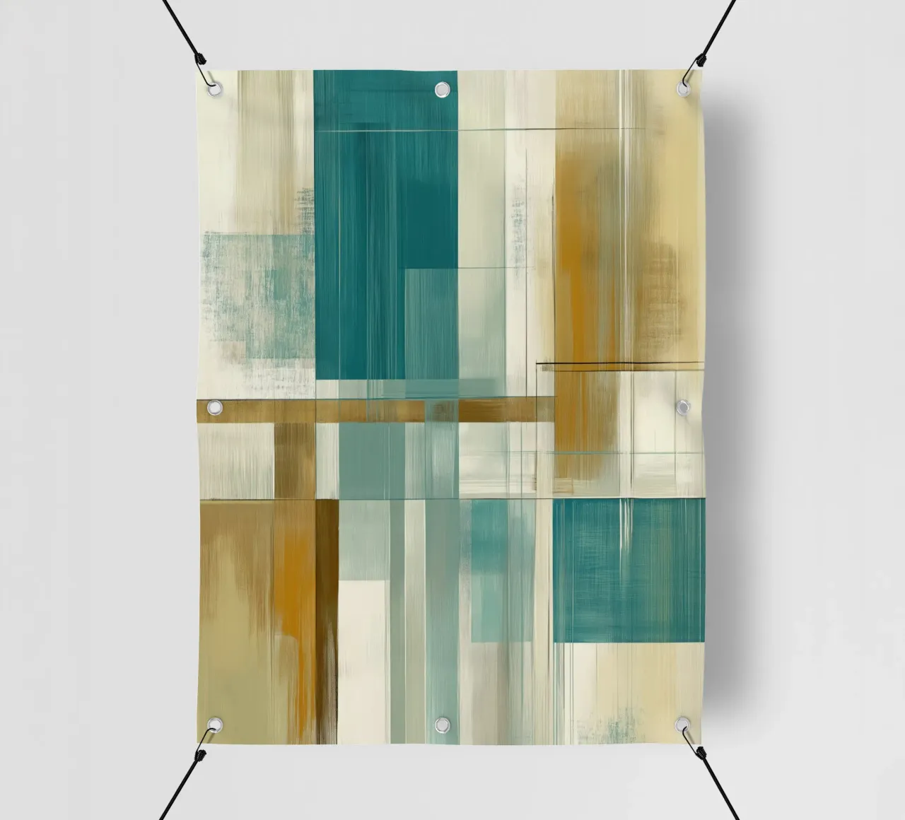 Forme astratte telo in pvc da Imagine