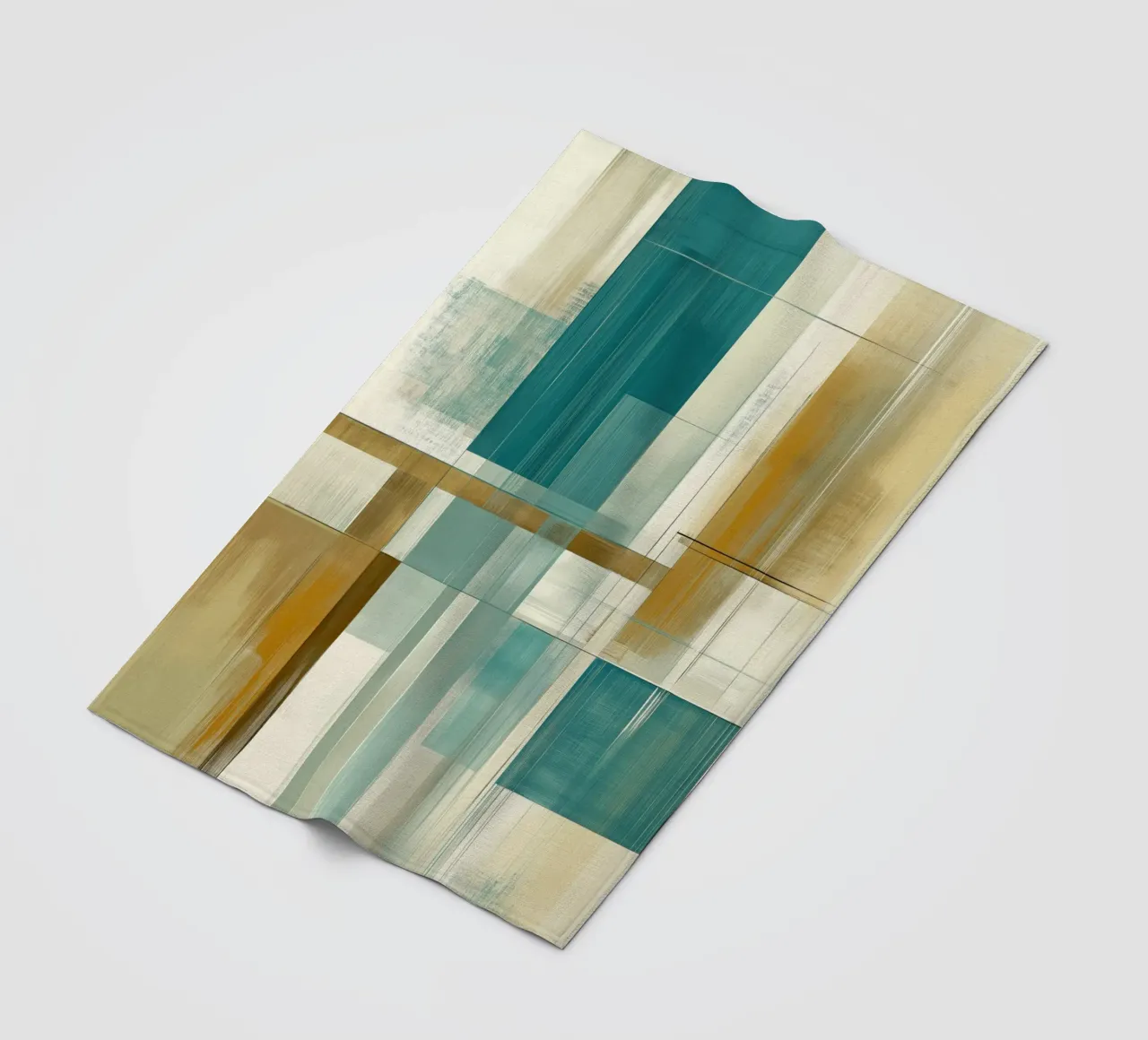 Forme astratte coperta in pile da Imagine