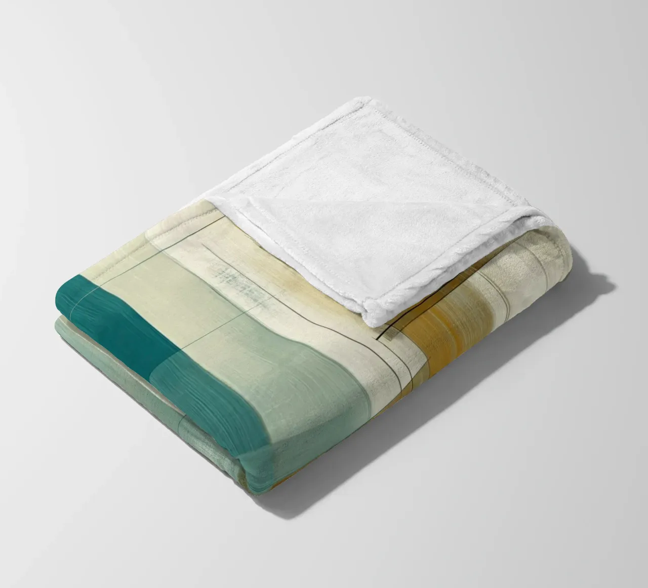 Forme astratte coperta in pile da Imagine