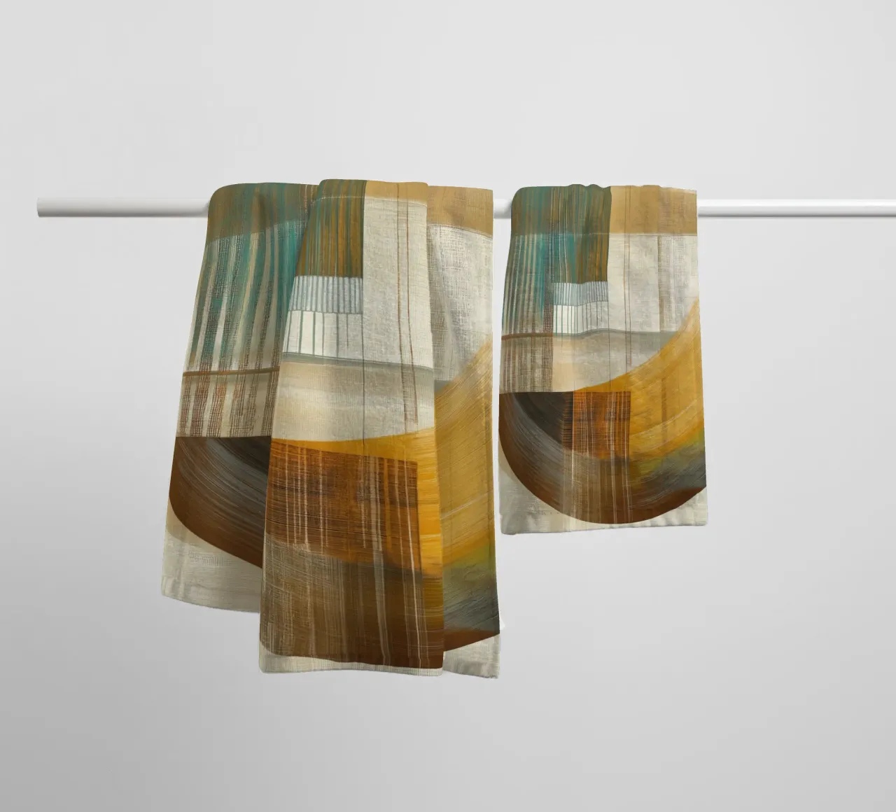 Abstract forms towel by Imagine