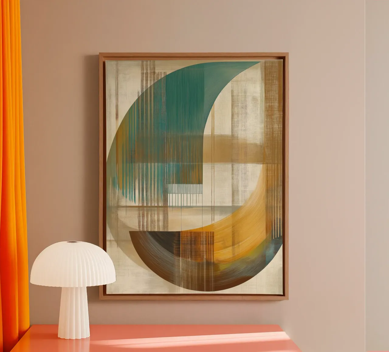 Abstract forms canvas by Imagine