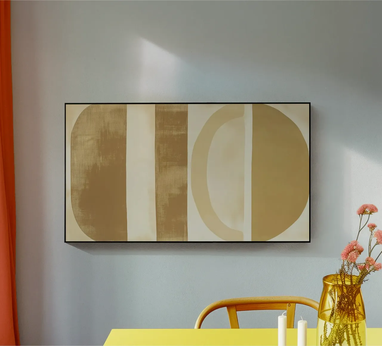 Forme astratte in toni tenui plexiglass da Imagine