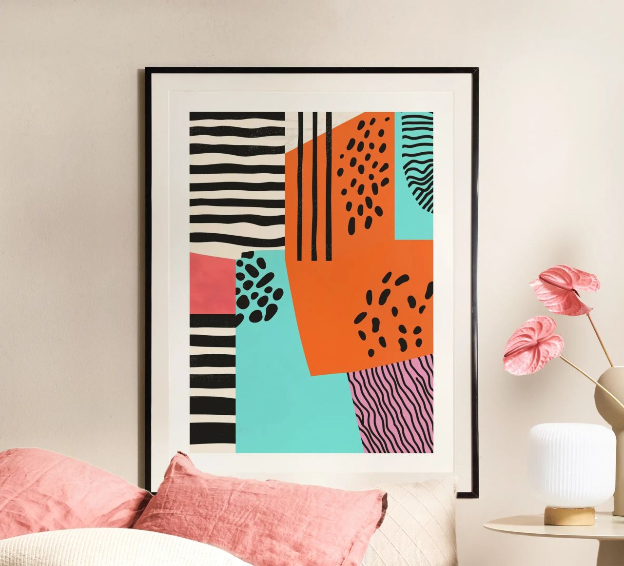 Artistic motifs poster by DWA