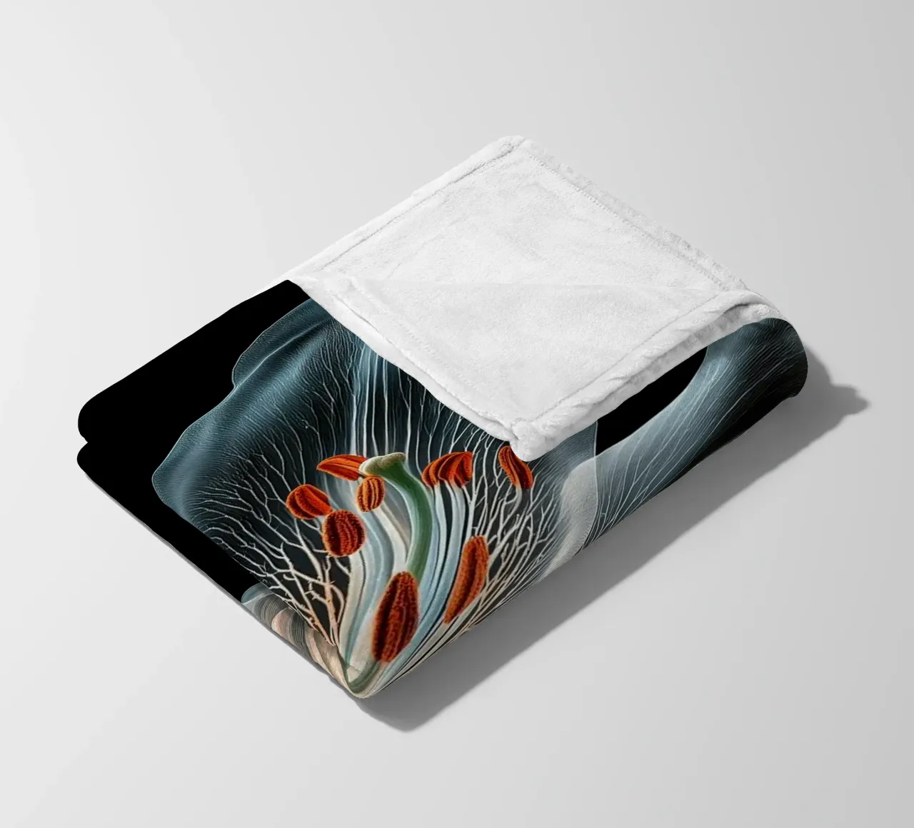 Fiore trasparente coperta in pile da Imagine