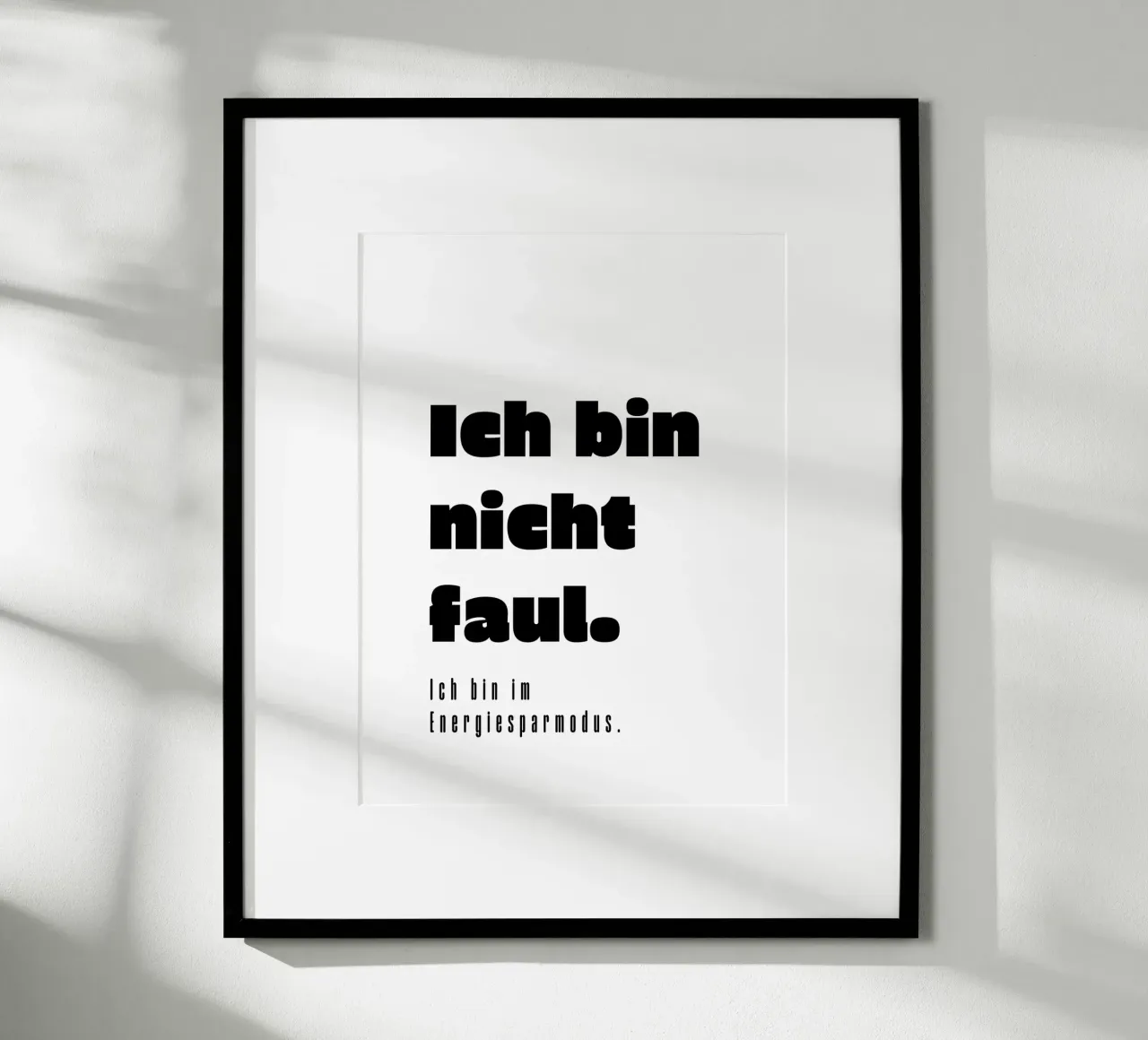 Ich bin nicht faul hahnemühle de color&shape