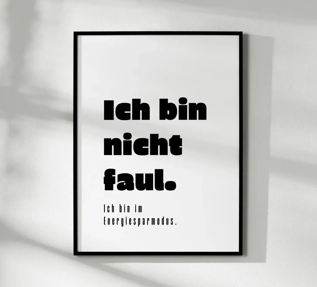 Ich bin nicht faul hahnemühle de color&shape