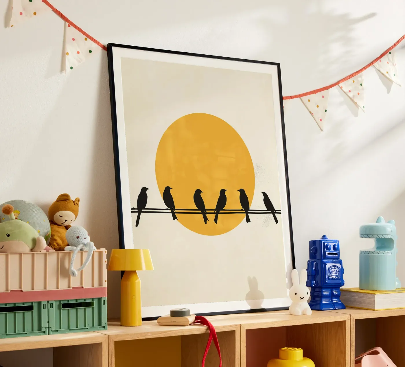 Birds and Sun Poster von DWA