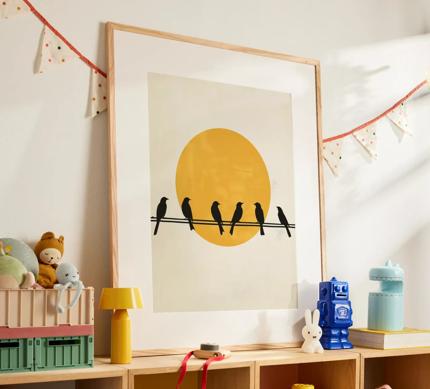 Birds and Sun Poster von DWA
