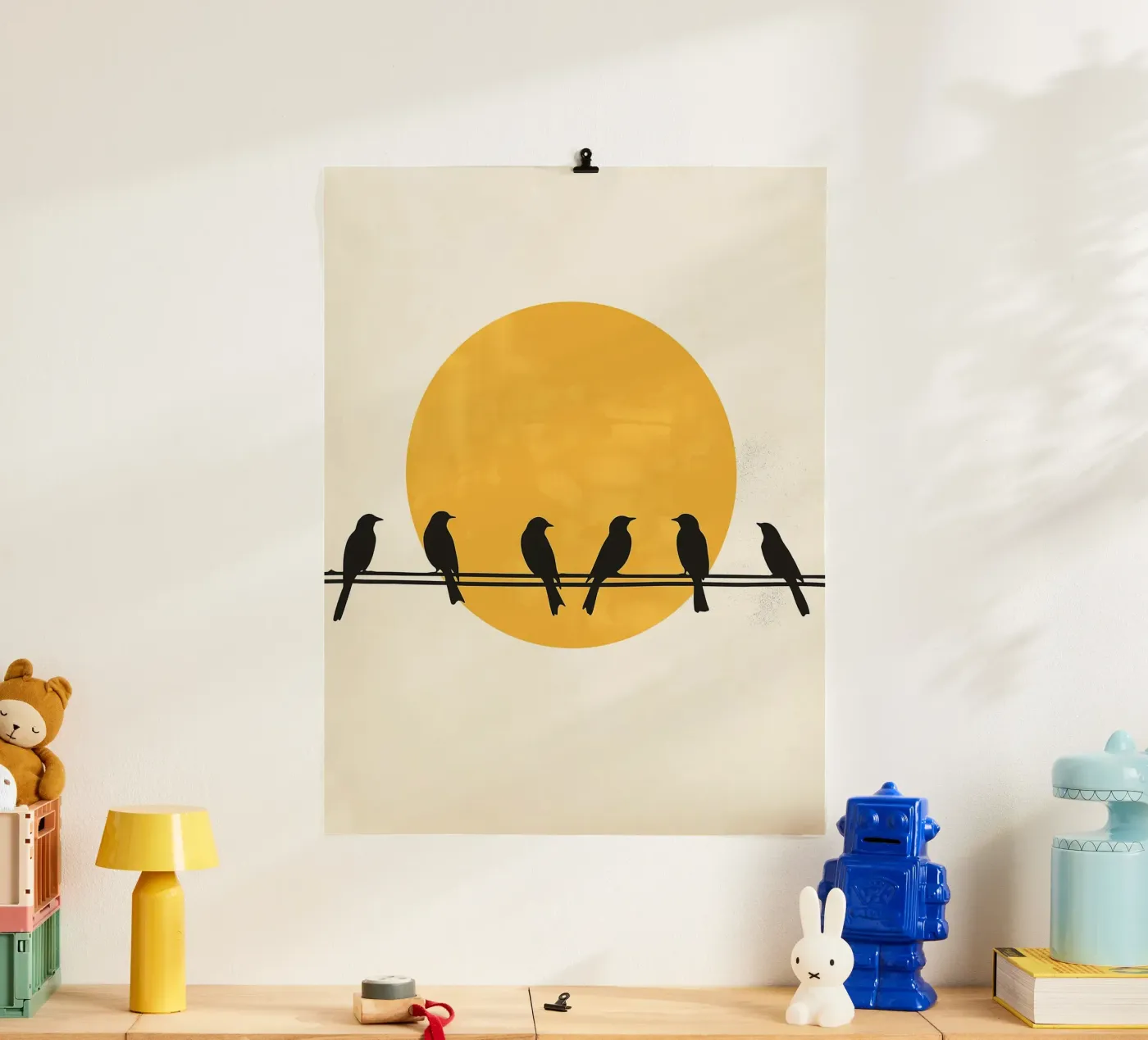 Birds and Sun Poster von DWA