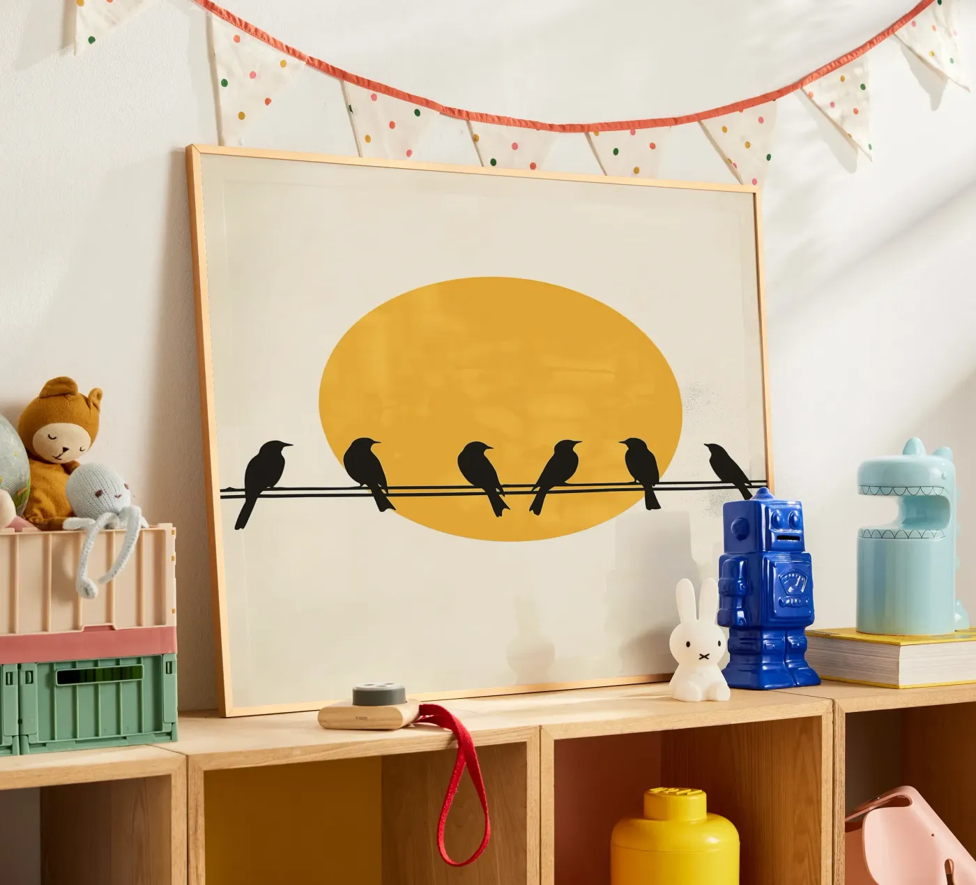 Birds and Sun Poster von DWA