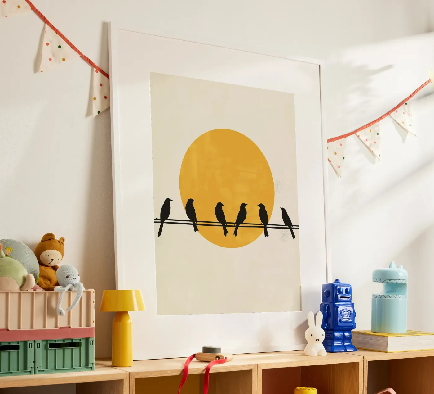Birds and Sun Poster von DWA
