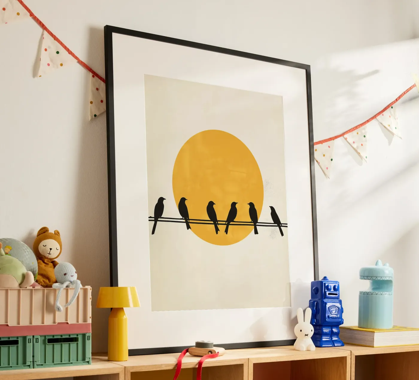 Birds and Sun Poster von DWA