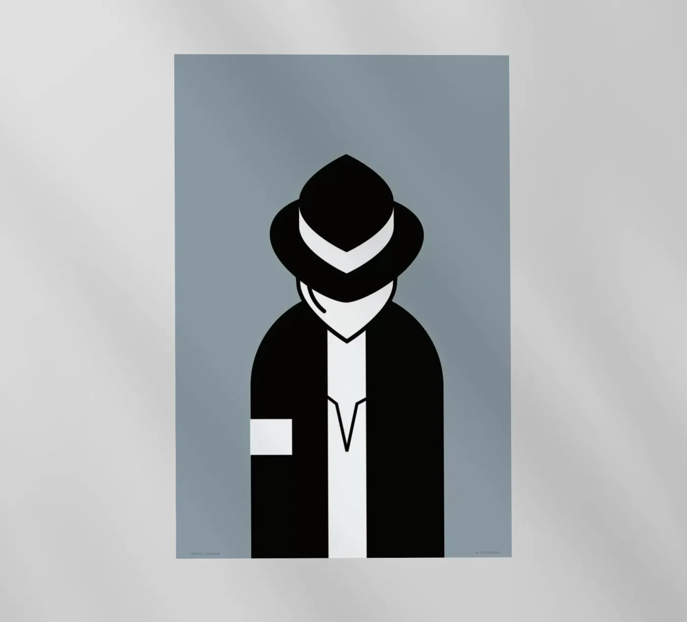 Michael backlit folie van Ale Giorgini