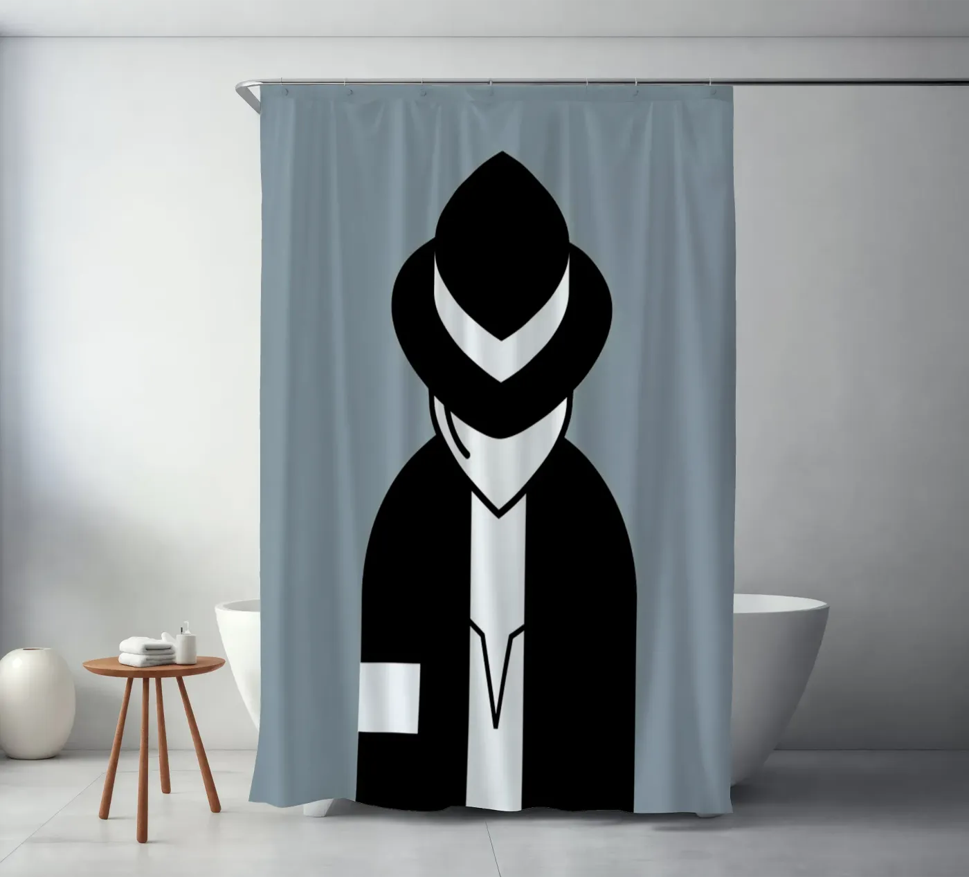 Michael Duschvorhang von Ale Giorgini