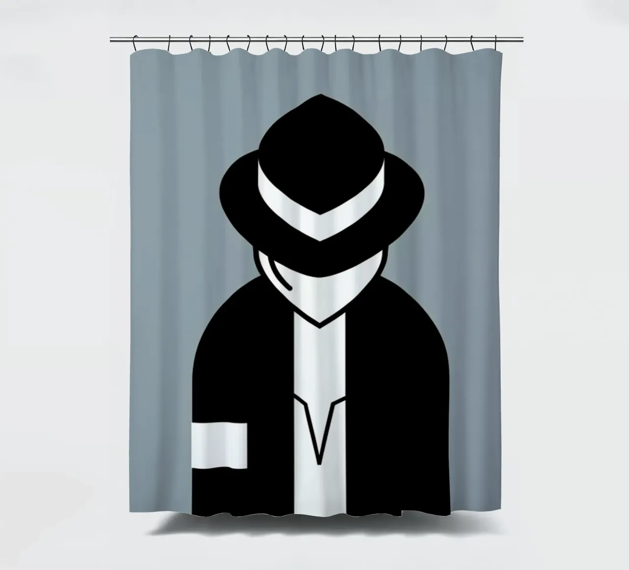 Michael Duschvorhang von Ale Giorgini