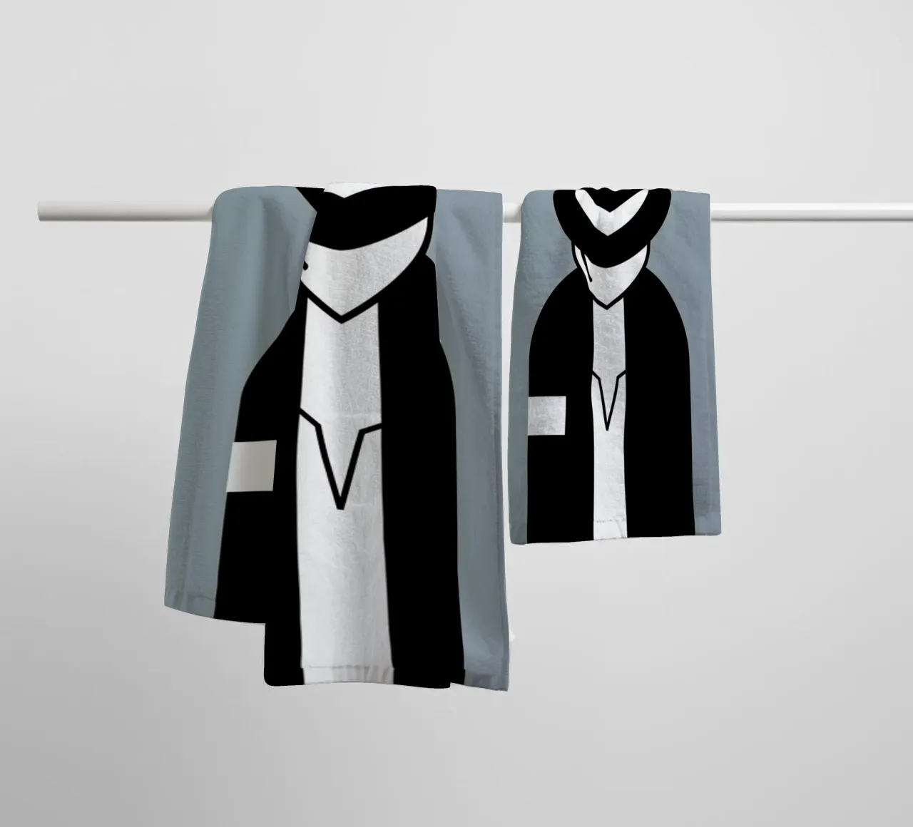 Michael asciugamano da bagno da Ale Giorgini