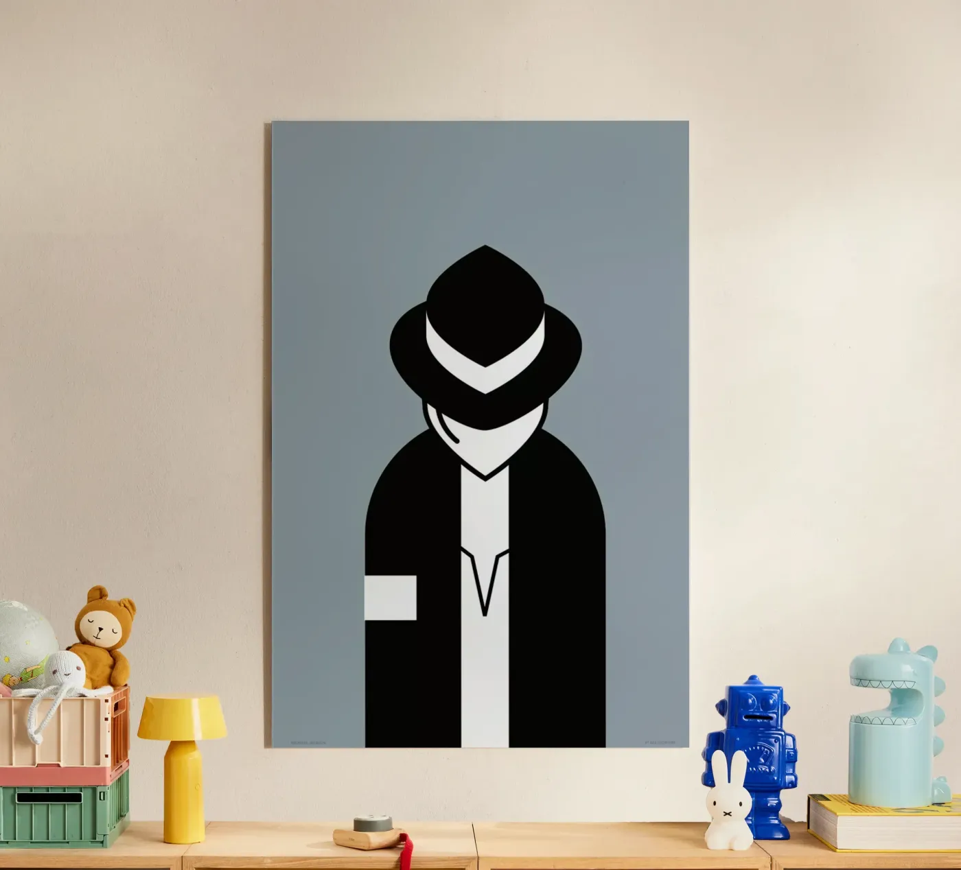 Michael plexiglas de Ale Giorgini