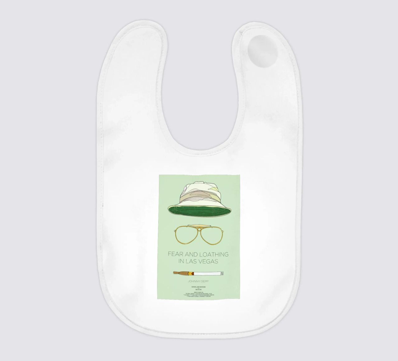 Fear and Loathing in Las Vegas bavaglino da Moxy Creative House