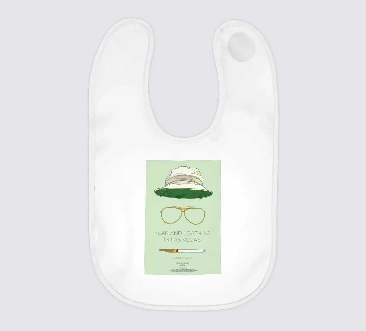 Fear and Loathing in Las Vegas babero de Moxy Creative House