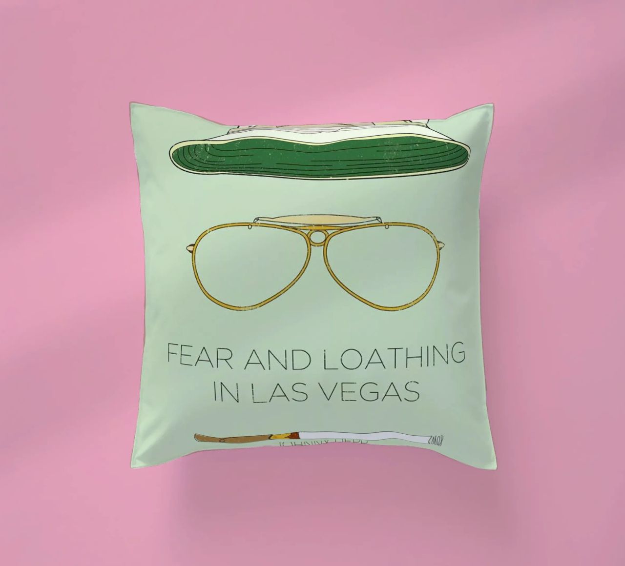 Fear and Loathing in Las Vegas cuscino da Moxy Creative House