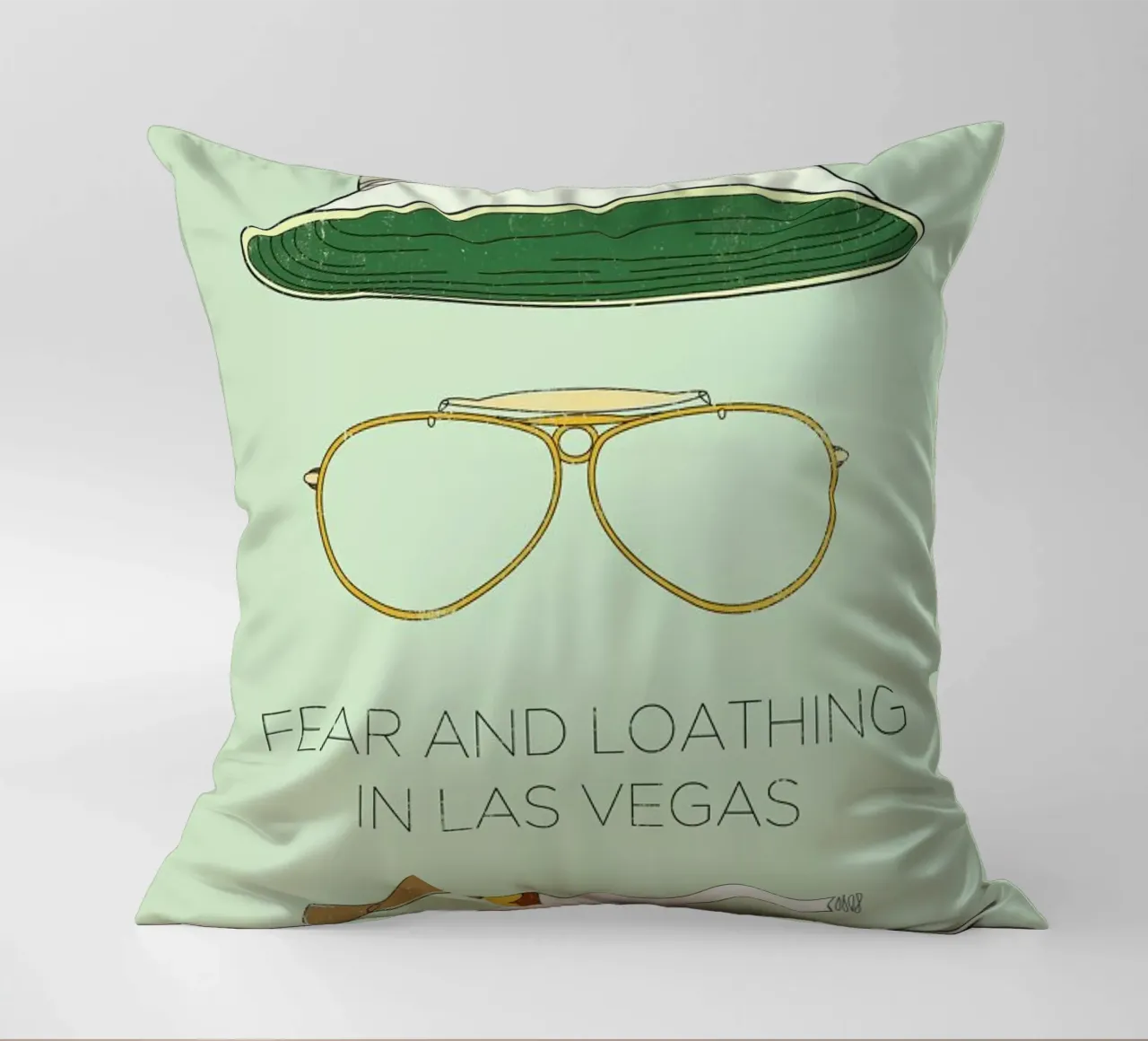 Fear and Loathing in Las Vegas cojín de Moxy Creative House